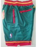 Seattle SuperSonics Green Just Don Shorts