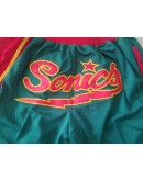 Seattle SuperSonics Green Just Don Shorts