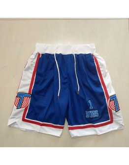 TuneSquad Blue Just Don Shorts