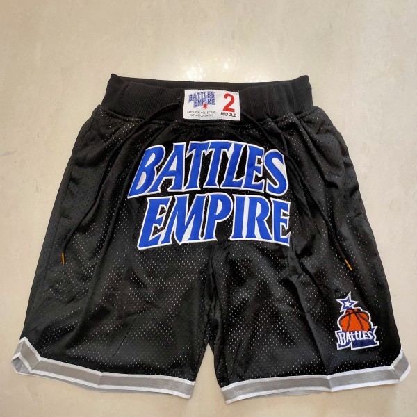 Empire Battles Black Just Don Shorts