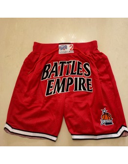 Empire Battles Red Just Don Shorts