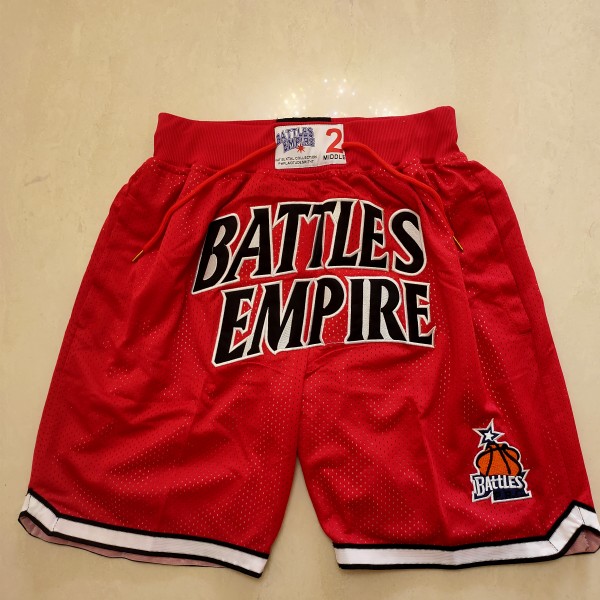 Empire Battles Red Just Don Shorts