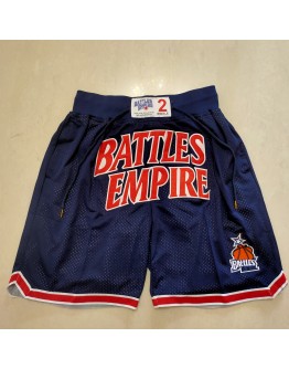 Empire Battles Navy Blue Just Don Shorts