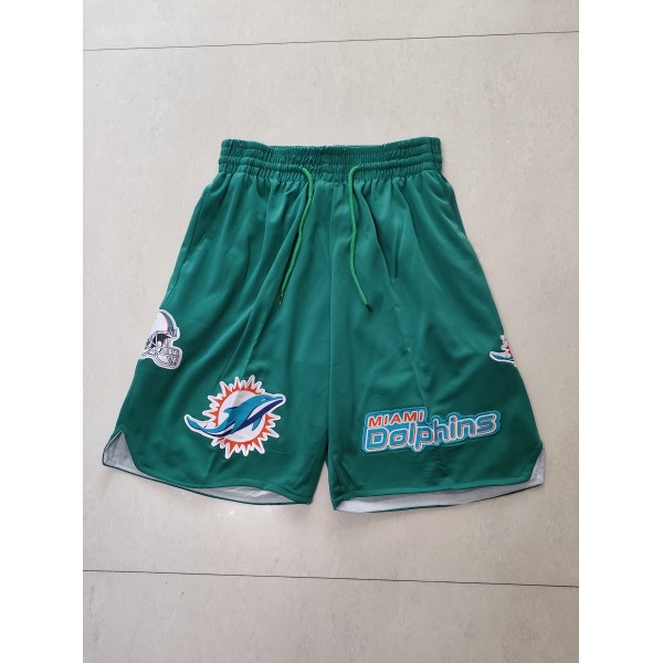 Miami Dolphins Aqua Green Just Don Shorts