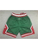 Chicago Bulls Green Just Don Shorts