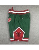 Chicago Bulls Green Just Don Shorts