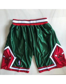 Chicago Bulls Green Just Don Shorts