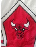 Chicago Bulls White Just Don Shorts