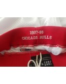 Chicago Bulls White Just Don Shorts