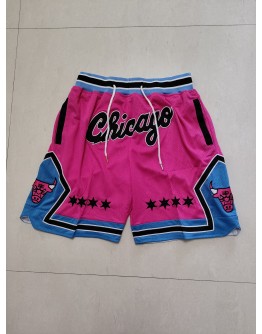 Chicago Bulls Pink Just Don Shorts