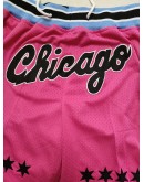 Chicago Bulls Pink Just Don Shorts