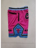 Chicago Bulls Pink Just Don Shorts