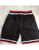 Chicago Bulls Black Just Don Shorts