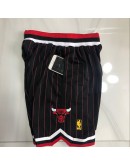 Chicago Bulls Black Just Don Shorts