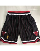 Chicago Bulls Black Just Don Shorts