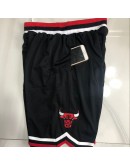 Chicago Bulls Black Just Don Shorts