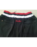 Chicago Bulls Black Just Don Shorts