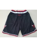 Chicago Bulls Black Just Don Shorts