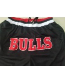 Chicago Bulls Black Just Don Shorts