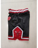 Chicago Bulls Black Just Don Shorts