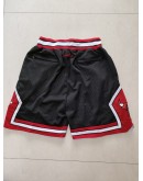 Chicago Bulls Black Just Don Shorts