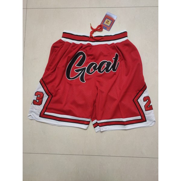 Goat Red Just Don Shorts