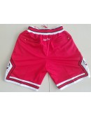 Chicago Bulls Red Just Don Shorts