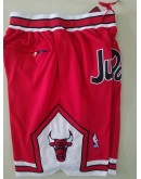 Chicago Bulls Red Just Don Shorts