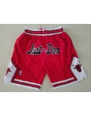 Chicago Bulls Red Just Don Shorts