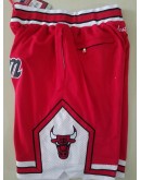 Chicago Bulls Red Just Don Shorts