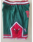 Chicago Bulls Green Just Don Shorts