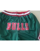 Chicago Bulls Green Just Don Shorts