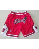 Chicago Bulls Red Just Don Shorts