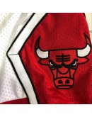 Chicago Bulls White Just Don Shorts