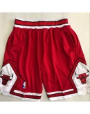 Chicago Bulls Red Just Don Shorts