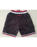 Chicago Bulls Black Just Don Shorts