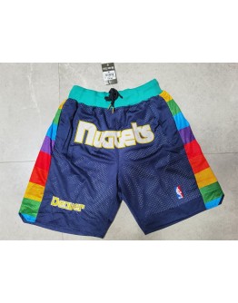 Denver Nuggets Blue Just Don Shorts