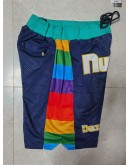 Denver Nuggets Blue Just Don Shorts