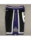 Sacramento Kings Black Just Don Shorts