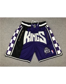 Sacramento Kings Purple Just Don Shorts