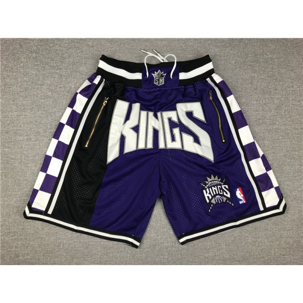 Sacramento Kings Purple Just Don Shorts