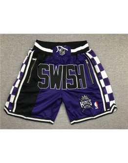 Sacramento Kings Purple Just Don Shorts