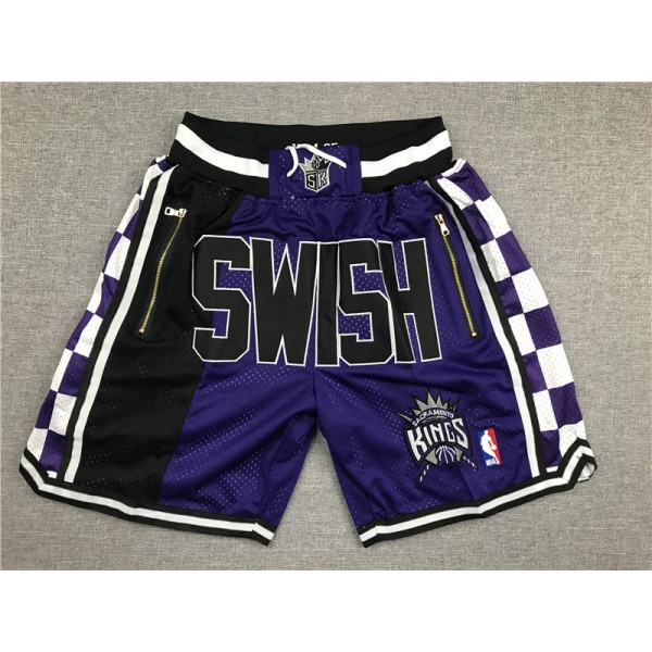 Sacramento Kings Purple Just Don Shorts