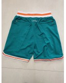 Miami Dolphins Aqua Green Just Don Shorts