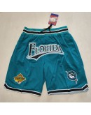 Miami Marlins Aqua Green Just Don Shorts