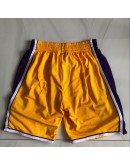 Los Angeles Lakers Yellow Just Don Shorts