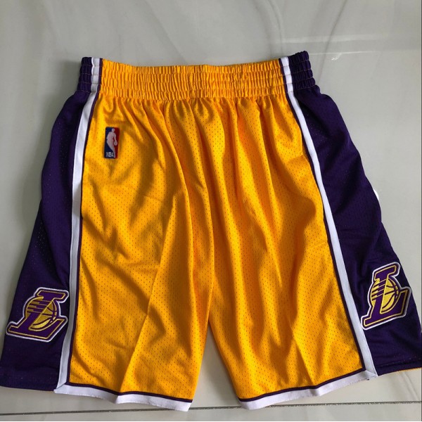 Los Angeles Lakers Yellow Just Don Shorts