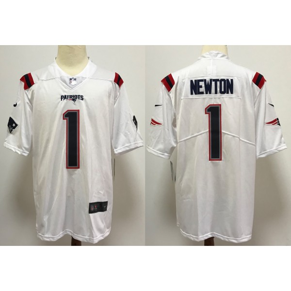 Cam Newton #1 New England Patriots Jersey