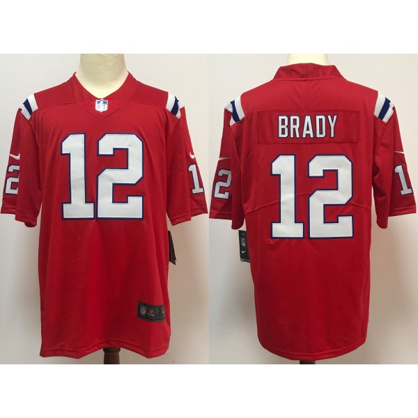 Tom Brady #12 New England Patriots Jersey