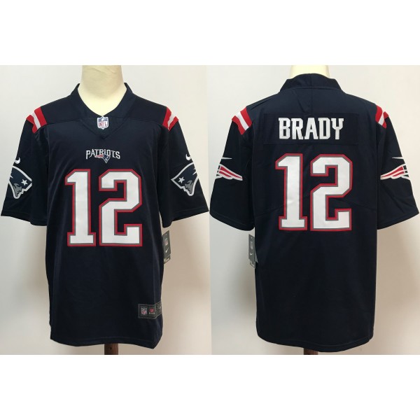 Tom Brady #12 New England Patriots Jersey